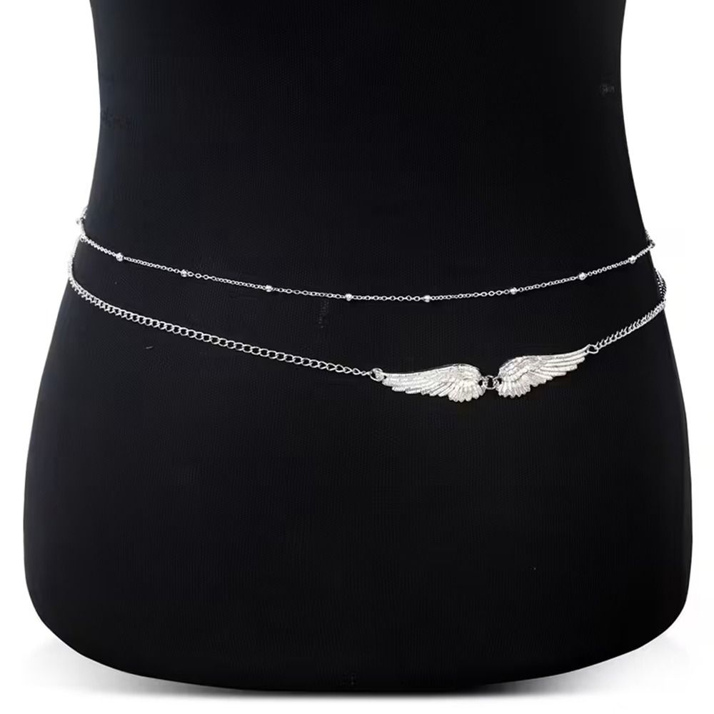 Body Jewelry Gold - Elegante Cadena de Cintura de Doble