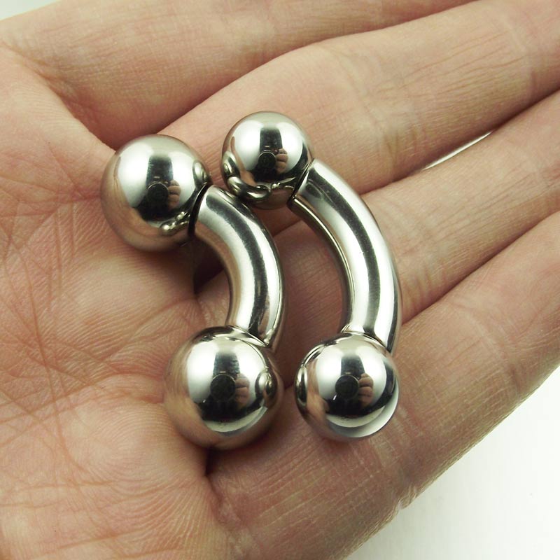 Nipple Bar Curved - SaYao barra corta bola grande de