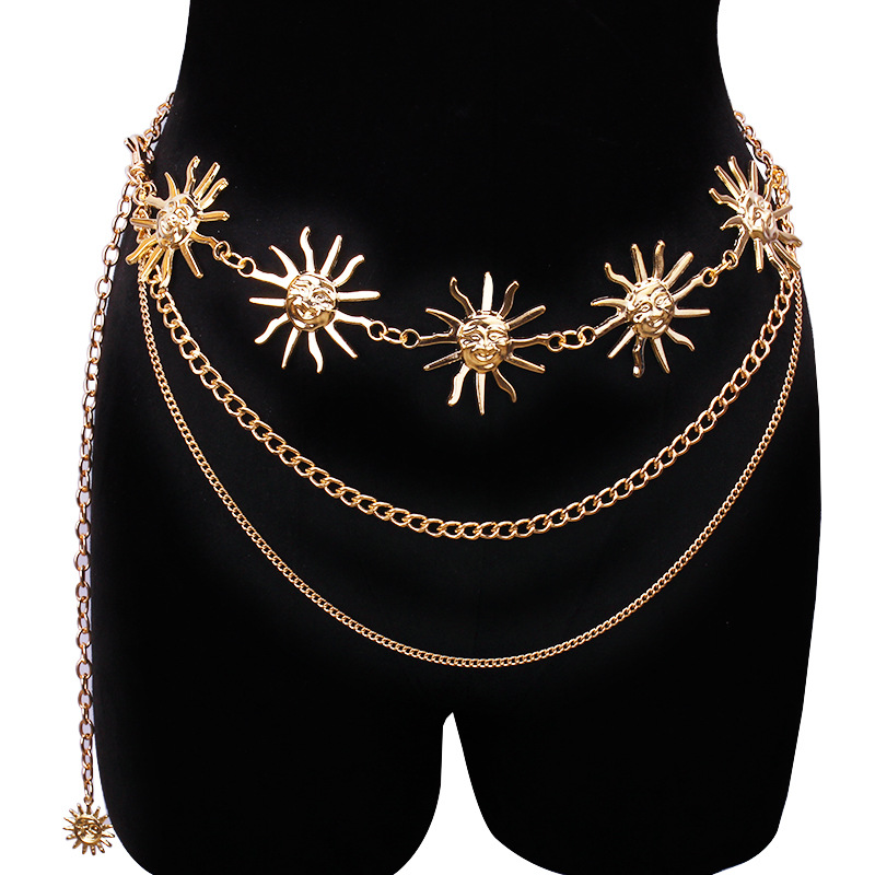 Body Jewelry For Women - Cinturones de cintura de Metal con