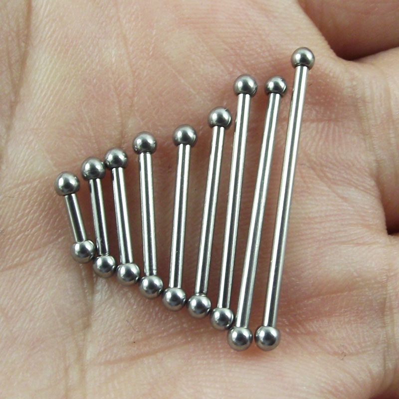 SaYao 2 piezas, 2mm, mini bola - Industrial Barbell Long reseña y precio
