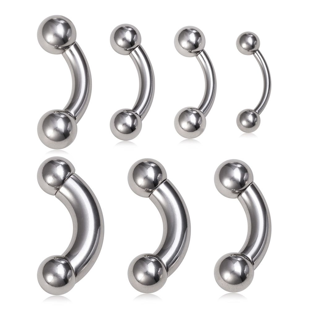 1 pieza de barra curva genital - Nipple Bar Curved reseña y precio