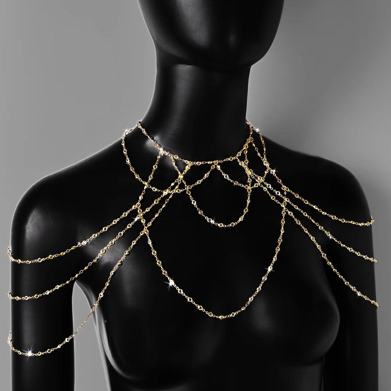 Cadena corporal de oro y plata - Body Jewelry Gold reseña y precio