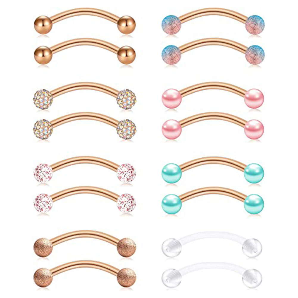 Anillos largos para pezones de - Nipple Bar Curved reseña y precio