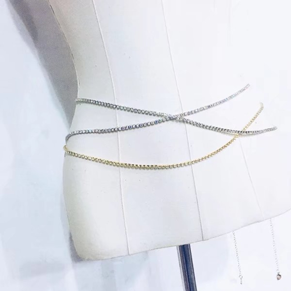 Cadena de cintura con garra de - Body Jewelry For Women reseña y precio