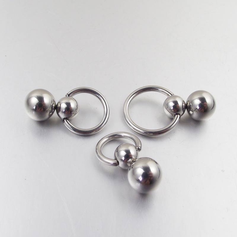Anillo de acero inoxidable de  - Nipple Bar Curved reseña y precio