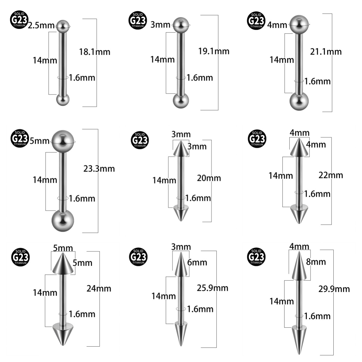 Anillos de barra industriales  - Industrial Barbell Long reseña y precio