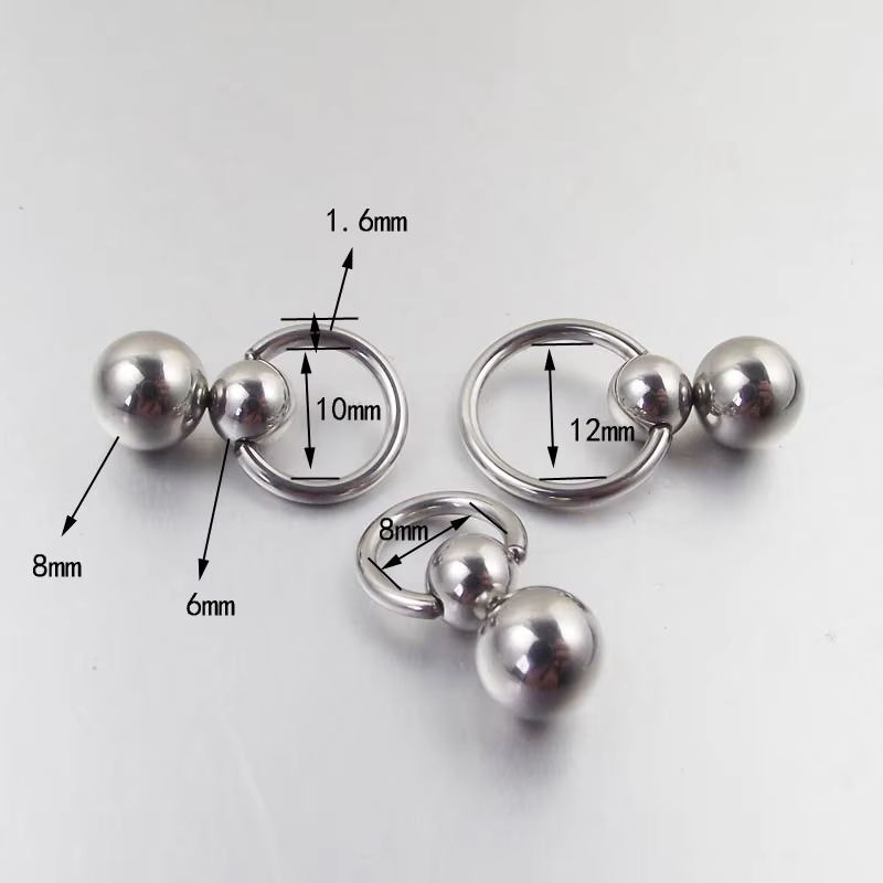 1 Uds. Anillo de calabaza de d - Nipple Bar Curved reseña y precio