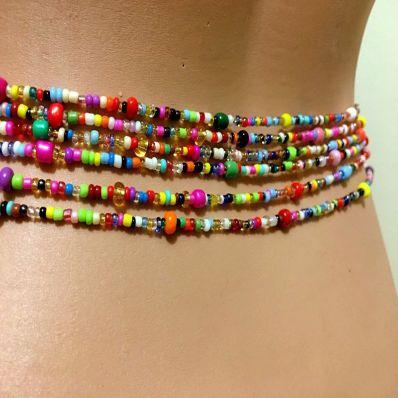 Cadena de vientre con cuentas  - Body Jewelry For Women reseña y precio