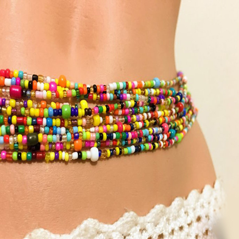 Cadena de vientre con cuentas  - Body Jewelry For Women reseña y precio