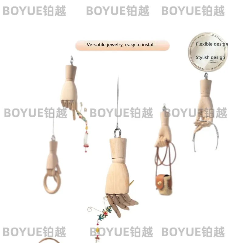 Exhibidor de anillos de madera - Body Jewelry Store reseña y precio
